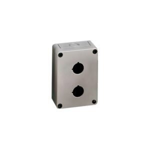 Altech 153-902 - Enclosure, PC, Fits 22.5mm Pushbutton, Gray, 5.12"x 3.7"x 3.19", PB Series