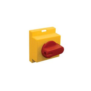 Altech K/KU3P Y/R - Handle, 3-Pole, Yellow/Red, Use with KU325/340/363, KU Series Disconnect Switch