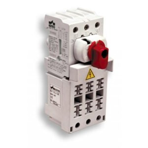 Altech KKV 332 - Disconnect Switch, 3-Pole, 30A, 600V, With 10x38 Midget Fuse Holder