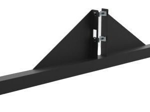 Production Basics 8292 - L-Legs, Double-Sided, Pair (Black)