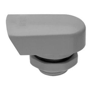 Bud Industries NBX-10911 - Air and Moisture Vent Style B, 1.67 x 1.12 x 1.02in, 0.69in Mounting Hole