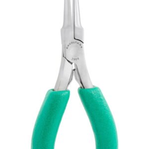 Excelta 2904 - Large Nose Pliers, 90-Degree Bent Nose, 0.05" x 0.08" Tip