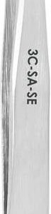 Excelta 3C-SA-SE - Tweezers, Style 3C, Straight Very Fine Point, Anti-Mag. SS (AISI 201)