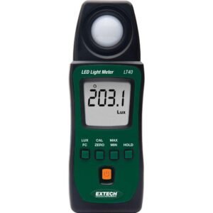 Extech LT40-NIST - Light Meter, LED w/NIST LT40- PLEASE NOTE: If not in stock: NIST calibration takes between 7-14 days once stock is available.
