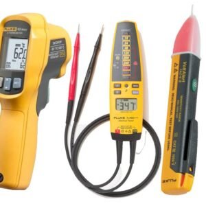 Fluke FL62MAX+/T+PRO/1AC Handheld Infrared Thermometer, Electrical Tester, Voltage Detector VoltAlert