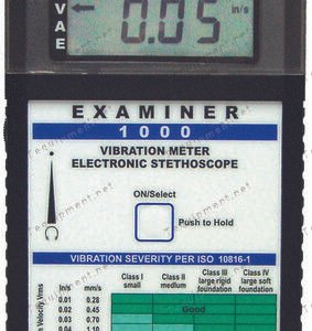 Monarch 6400-012 Examiner 1000 Replacement Vibration Meter with Batteries