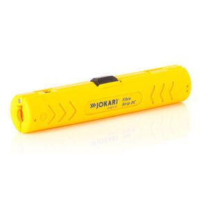 Jokari 30700 - Fibre Strip DC Stripper for Fiber Optic Cables, Titanium-Nitride Coated Blades