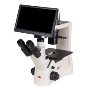 Motic AE2000 TRINO + BMH4000 - Trinocular Inverted Microscope and Moticam BMH4000 Bundle