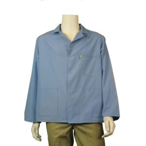 Tech Wear 361ACB-S - Hip-Length Jacket w/Lapel Collar, Small, Nasa Blue