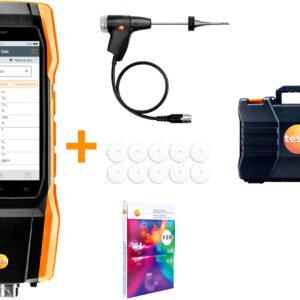 Testo 300 - Commercial Combustion Analyzer with Long Life Sensors (0564 3004 92)