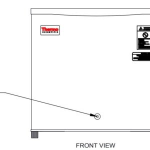 Thermo Scientific 02LFEETSA - Value Lab Freezer, 1.8 Cubic Foot Capacity (Not for Critical Lab Samples)