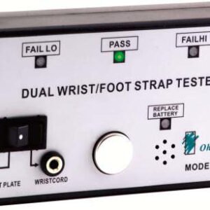 Transforming Technologies GTS600 - Wrist Strap/Foot Tester and Foot Plate, Wall Mount