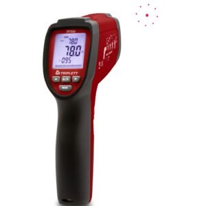 Triplett IRT500 - 20:1 IR Thermometer with High Temp, Alarms, and Type K