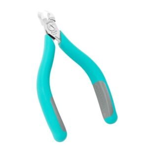 Weller 2404E - Pointed Round Head, Angled Tip Cutter, 5" Long, Flush Cut