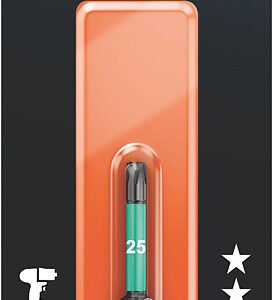 Wera Tools 05073965001 - 867/4 IMP DC SB Impaktor Bits, TX 25 x 50 mm