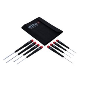 Wiha 26099 - 8 Piece Precision Slotted Screwdriver Set