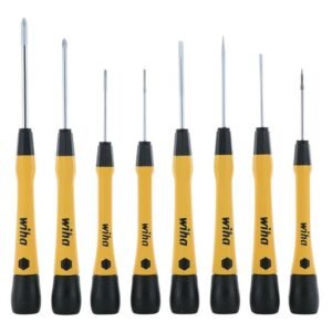 Wiha 27396 - 8 Piece ESD Safe PicoFinish Precision Screwdriver Set In Pouch